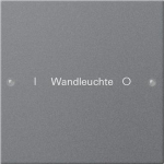 GIRA 220128 Wippenset 1fach beschreibbar 