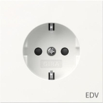 GIRA 446170 SCHUKO-Steckdose Aufdr.EDV+ 