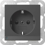 GIRA 4170005 SCHUKO-Steckdose LED-Leu.+ 