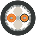 Siemens 6XV18732G FO Ground Cable 