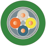 Siemens 6XV18402AH10 Ind.Ethernet FC TP 