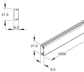 HKL Kanal 9,5x21,5            HKL 1022.5 