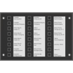 JG KNX Melde-/Bedientableau    MBT2424SW 