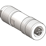 Telemecanique XZCC12FDB50R Buchse M12 