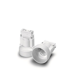 Vossloh Fassung E14 1-tlg weiß    506247 