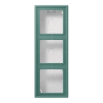 Jung AP-Kappe m.Rahmen 3fach   LC583A250 