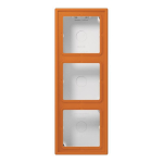 Jung AP-Kappe m.Rahmen 3fach   LC583A260 