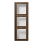 Jung AP-Kappe m.Rahmen 3fach   LC583A239 