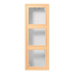 Jung AP-Kappe m.Rahmen 3fach   LC583A258 