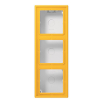 Jung AP-Kappe m.Rahmen 3fach   LC583A263 