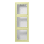 Jung AP-Kappe m.Rahmen 3fach   LC583A222 