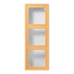 Jung AP-Kappe m.Rahmen 3fach   LC583A254 