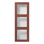 Jung AP-Kappe m.Rahmen 3fach   LC583A255 