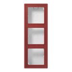 Jung AP-Kappe m.Rahmen 3fach   LC583A229 