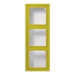 Jung AP-Kappe m.Rahmen 3fach   LC583A249 