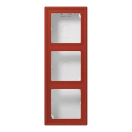 Jung AP-Kappe m.Rahmen 3fach   LC583A227 