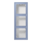 Jung AP-Kappe m.Rahmen 3fach   LC583A256 