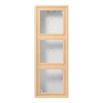 Jung AP-Kappe m.Rahmen 3fach   LC583A237 