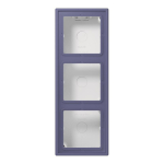 Jung AP-Kappe m.Rahmen 3fach   LC583A206 