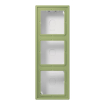 Jung AP-Kappe m.Rahmen 3fach   LC583A220 