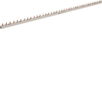 Hager Kammschiene 3polig 80A      KB380Q 