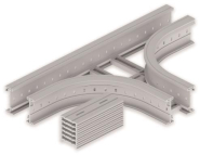 Unex T-Stück lichtgrau          67238-04 