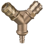 Mennekes Druckluftverteiler 2-fach 41442 