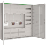 ABN Zählerschrank 3Pkt 2Z  ABNRS407Z0012 