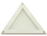 S&H LED Aufbau Panel Dreieck       90173 