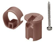 SUH Verteilerblock braun 30x25mm   88424 