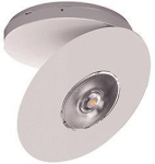 S&H LED-Spot 116x116x38mm silber   90375 