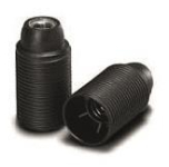 Vossloh Fassung E14 Pr. schwarz   100043 