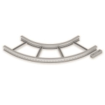 Flachbogen 90  halogenfrei grau 85x500 R 