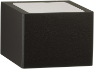 ALBE Wandleuchte Alu schwarz      666167 