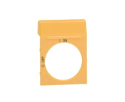 ABB OPY2 Blanco-Schild gelb f. OH2_ OPY2 