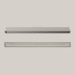 BEGA E-Einbauleuchte silber     24301AK4 