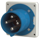 Mennekes 63A4P 9H230V Anbaustecker  1984 