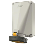 Mennekes 125A4P 4H110V Wanddose IP67 137 