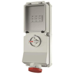 Mennekes 63A5P 6H400V Wanddose DUO 6066A 