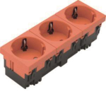 Hager Steckdose 3fach 33° 16A ESR3332004 