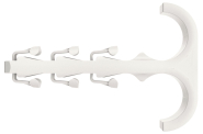 Fischer Zwillingsschelle Steckfix 058184 