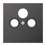 JG Abdeckung 3Loch f.SAT-TV AL2990SATD 