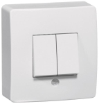 Peha Serienschalter weis ohne      H 625 