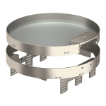 OBO RKSRN2UZD3R9VS25 Runde Kassette 