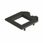 OBO UT3 P1 Abdeckplatte f.UT3 1 Modul45 