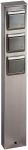 ALBE Steckdosensäule Edelstahl 3- 692107 