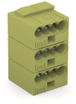 WAGO 243-743 4-Leiter-Federleiste,PUSH 