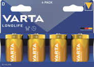 VARTA Longlife D Alkali-Mangan      LR20 