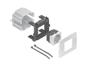 Niedax Geräteeinbausystem    GES 1 VW VW 