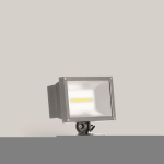 BEGA Scheinwerfer 4000K silber  77539AK4 